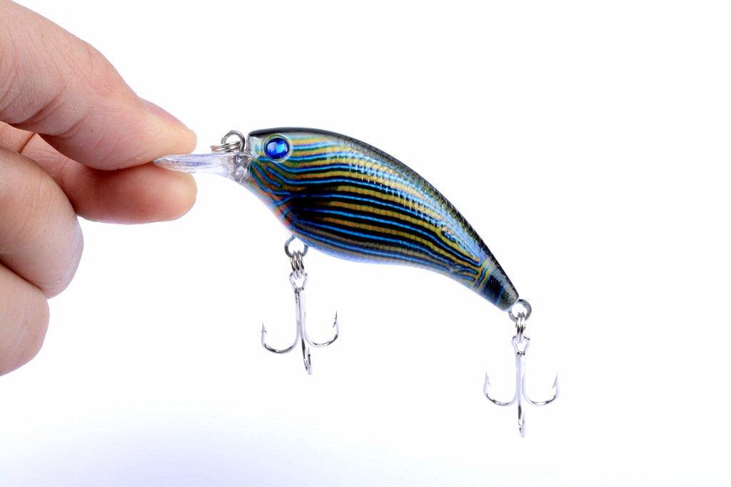 4x 7.5cm Popper Crank Bait Fishing Lure Lures Surface Tackle Saltwater - John Cootes