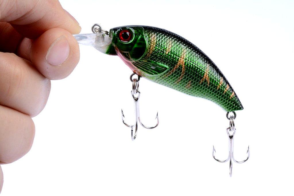 4x 7.5cm Popper Crank Bait Fishing Lure Lures Surface Tackle Saltwater - John Cootes