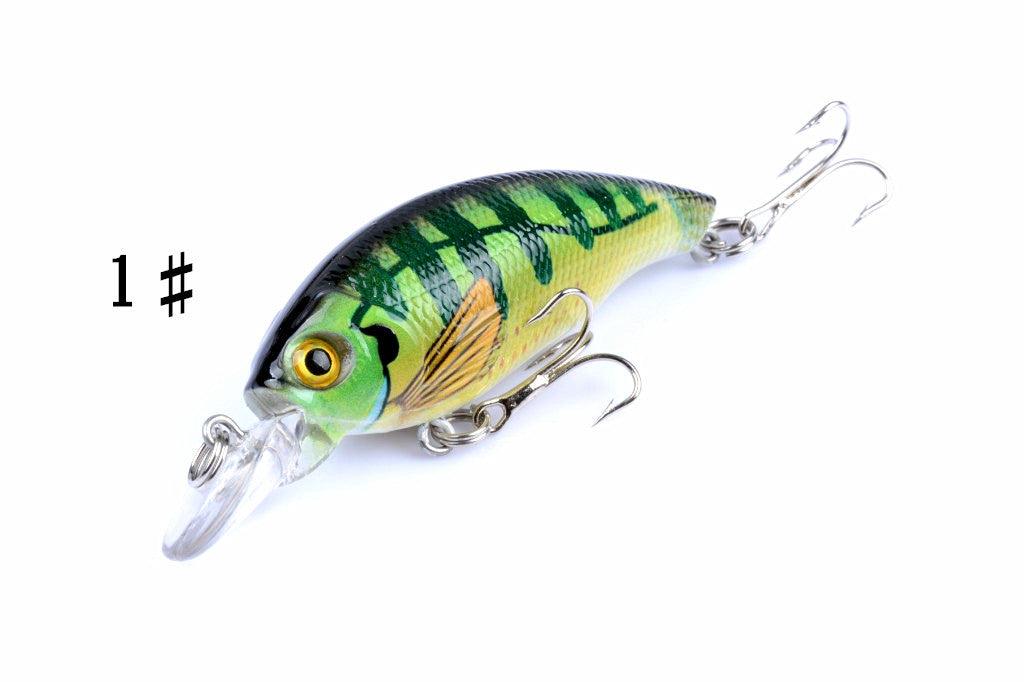 4x 7.5cm Popper Crank Bait Fishing Lure Lures Surface Tackle Saltwater - John Cootes