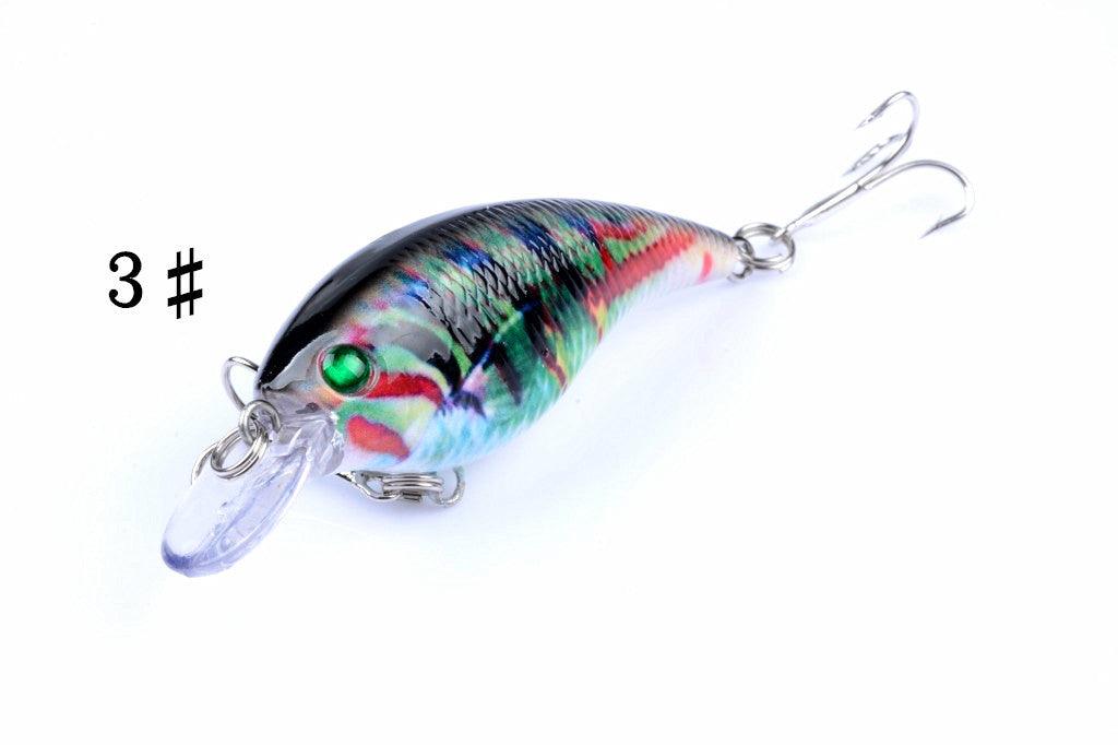 4x 7.5cm Popper Crank Bait Fishing Lure Lures Surface Tackle Saltwater - John Cootes