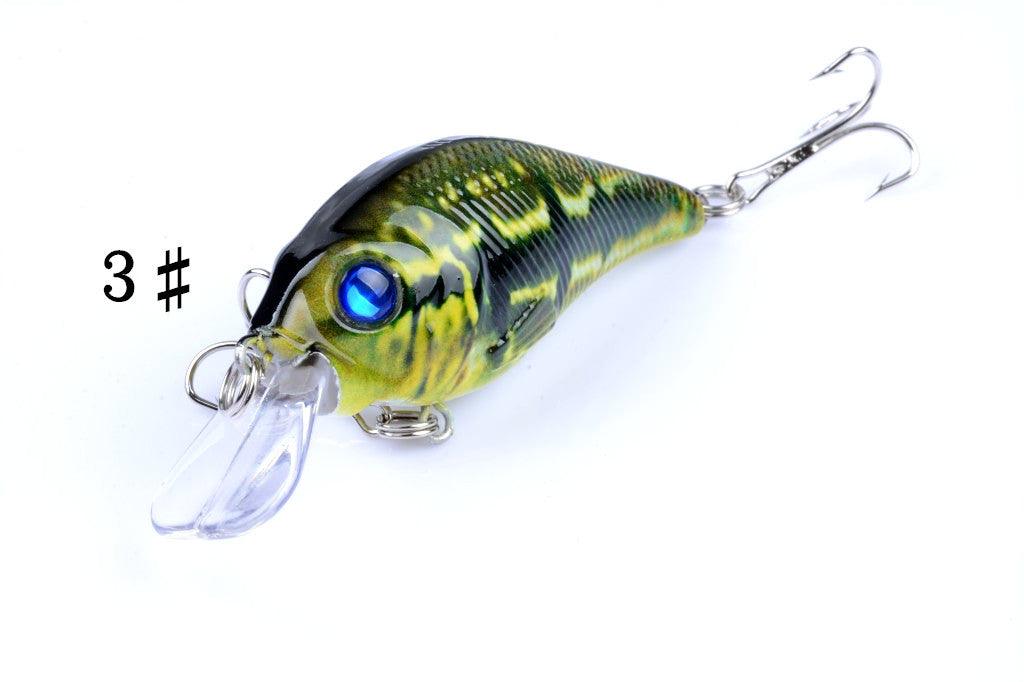 4x 7.5cm Popper Crank Bait Fishing Lure Lures Surface Tackle Saltwater - John Cootes