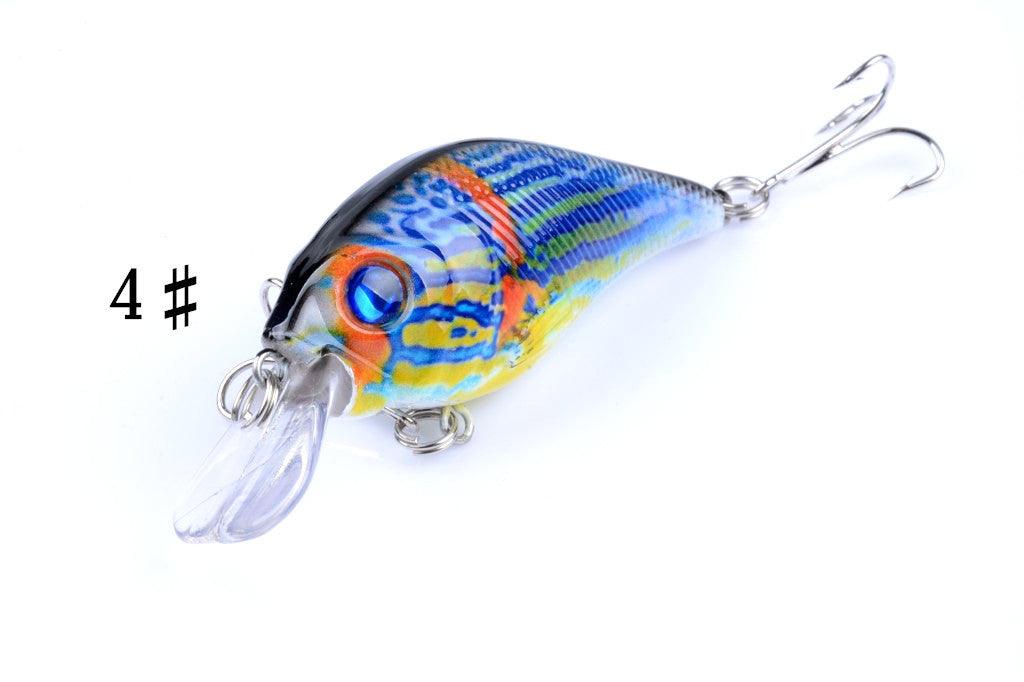 4x 7.5cm Popper Crank Bait Fishing Lure Lures Surface Tackle Saltwater - John Cootes