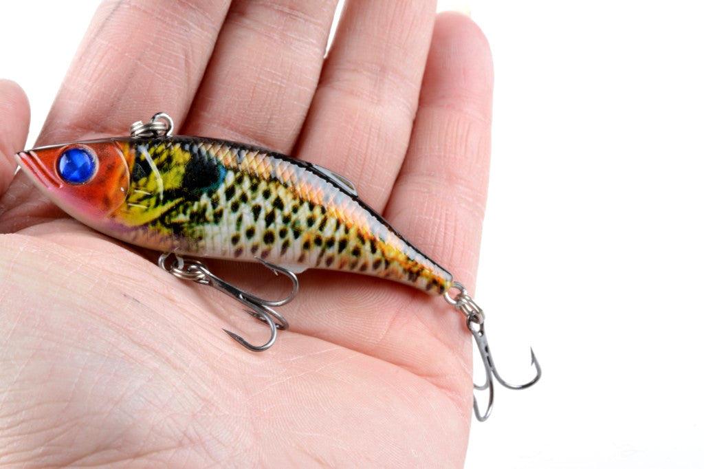 4x 8cm Vib Bait Fishing Lure Lures Hook Tackle Saltwater - John Cootes