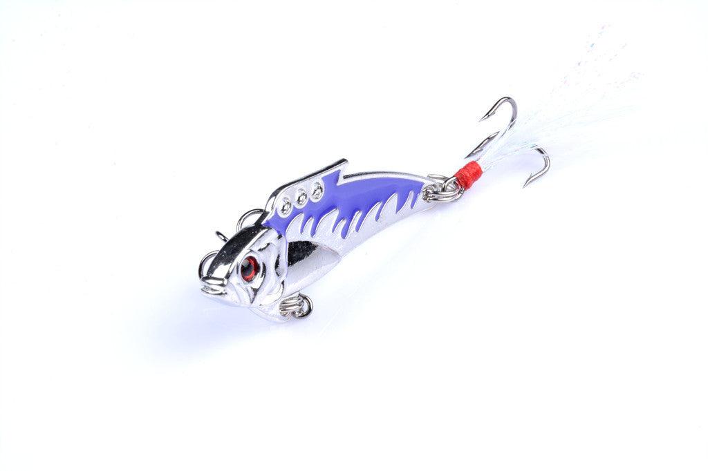 4X 8g Fishing Switchblade Blade VIBE VIB Metal Lures 50mm - John Cootes