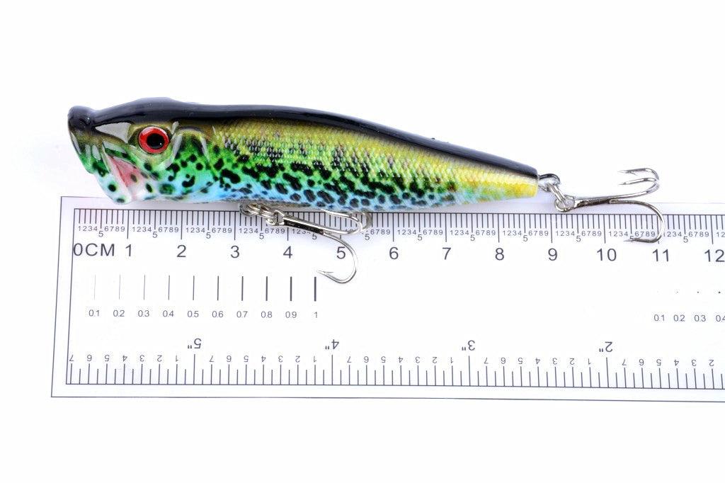 4X 9.5cm Popper Poppers Fishing Lure Lures Surface Tackle Saltwater - John Cootes