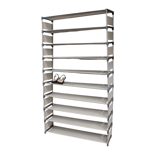 50 Pairs 10 Tiers Shoe Rack - John Cootes