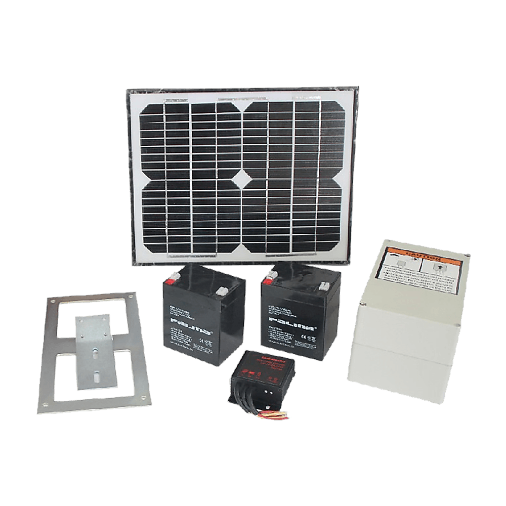 500KG 10W Solar Single Swing Auto Motor Remote Gate Opener - John Cootes