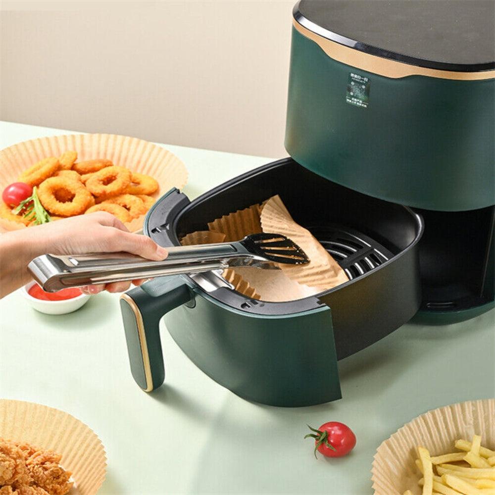 50PCS Air Fryer Disposable Paper Liner Set Non-Stick Pan Parchment Baking Paper - John Cootes