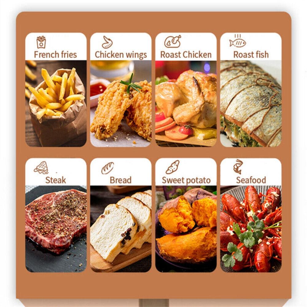 50PCS Air Fryer Disposable Paper Liner Set Non-Stick Pan Parchment Baking Paper - John Cootes