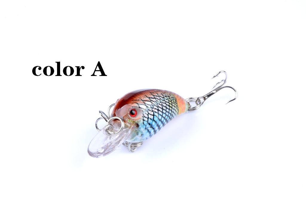 5x 4.5cm Popper Crank Bait Fishing Lure Lures Surface Tackle Saltwater - John Cootes