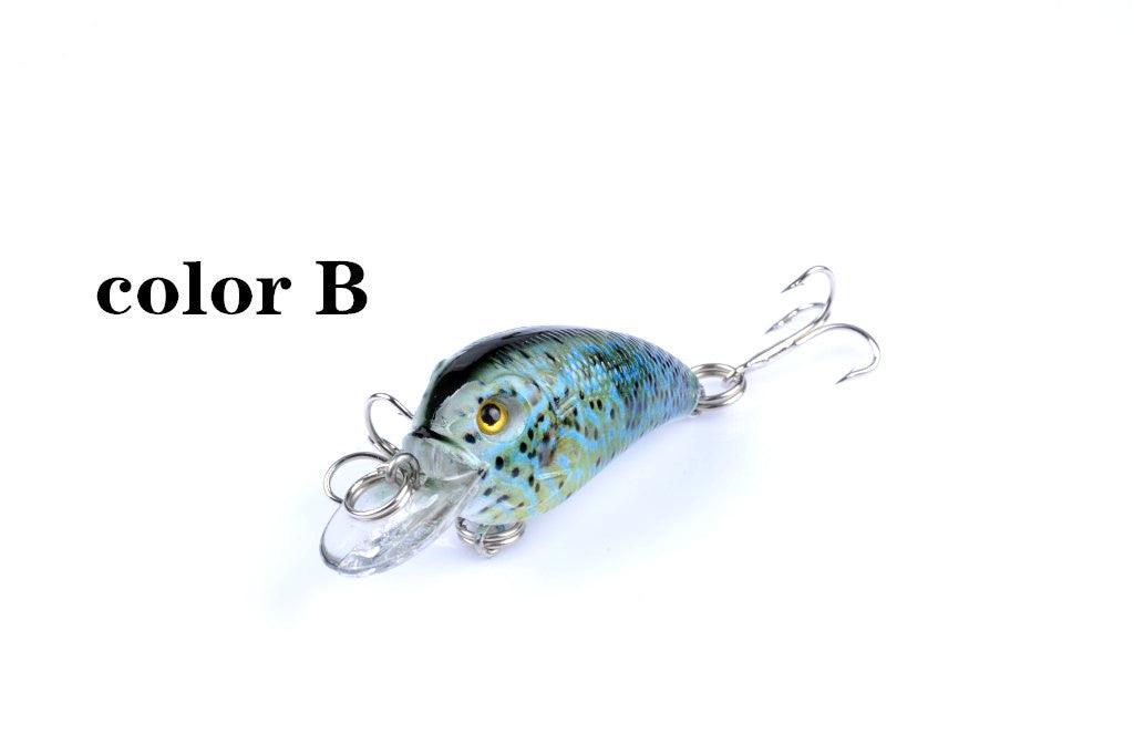 5x 4.5cm Popper Crank Bait Fishing Lure Lures Surface Tackle Saltwater - John Cootes