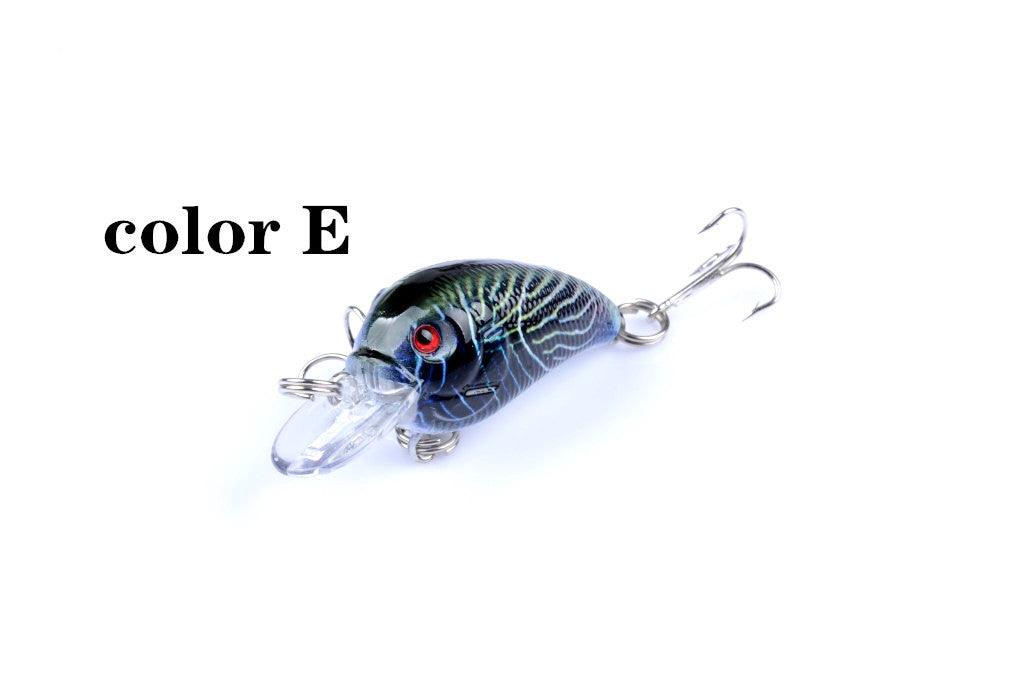 5x 4.5cm Popper Crank Bait Fishing Lure Lures Surface Tackle Saltwater - John Cootes
