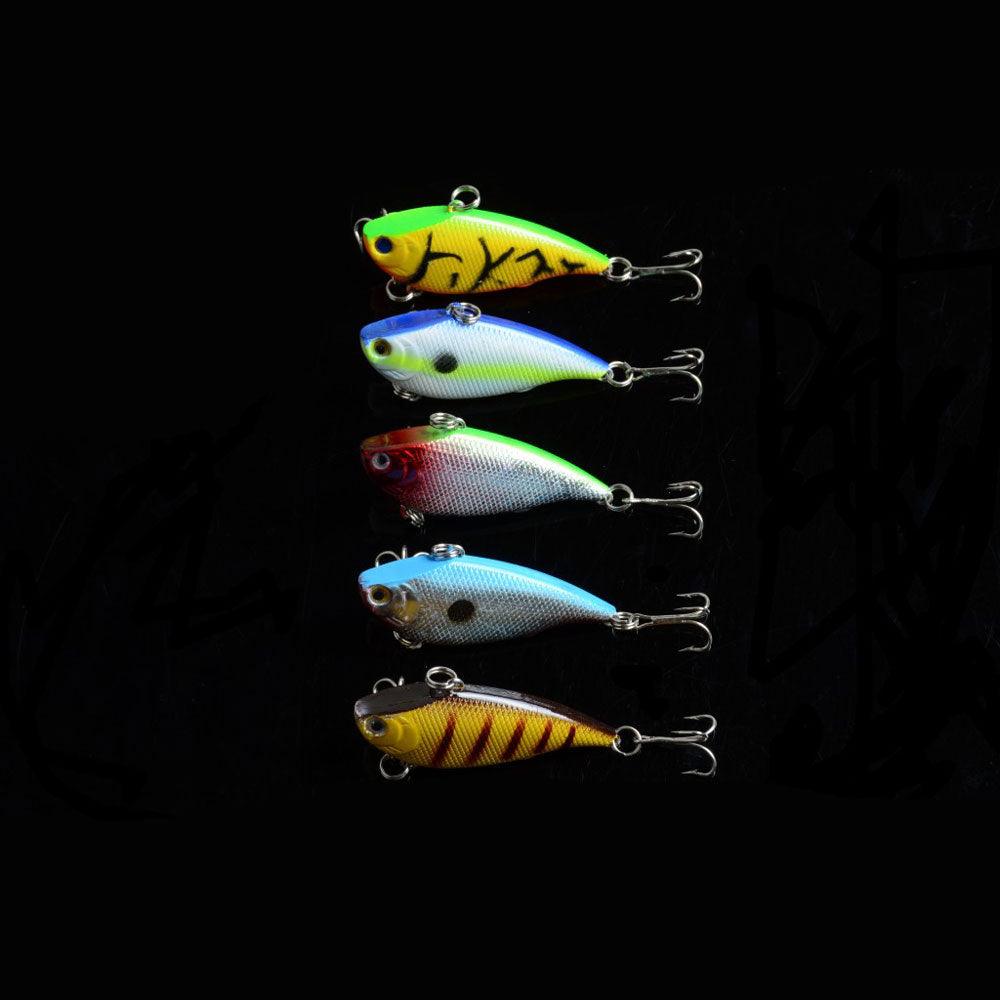 5x 5.5cm Vib Bait Fishing Lure Lures Hook Tackle Saltwater - John Cootes