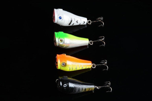 5X 5cm Popper Poppers Fishing Lure Lures Surface Tackle Fresh Saltwater - John Cootes