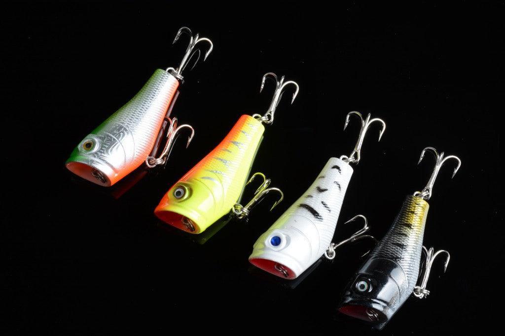 5X 5cm Popper Poppers Fishing Lure Lures Surface Tackle Fresh Saltwater - John Cootes