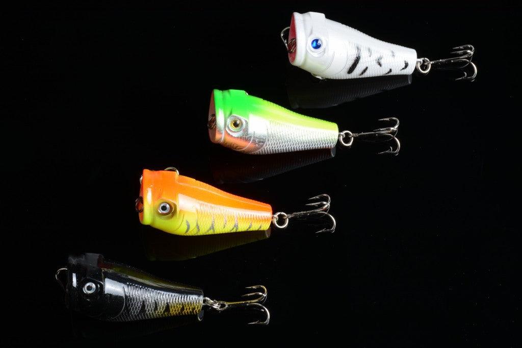 5X 5cm Popper Poppers Fishing Lure Lures Surface Tackle Fresh Saltwater - John Cootes