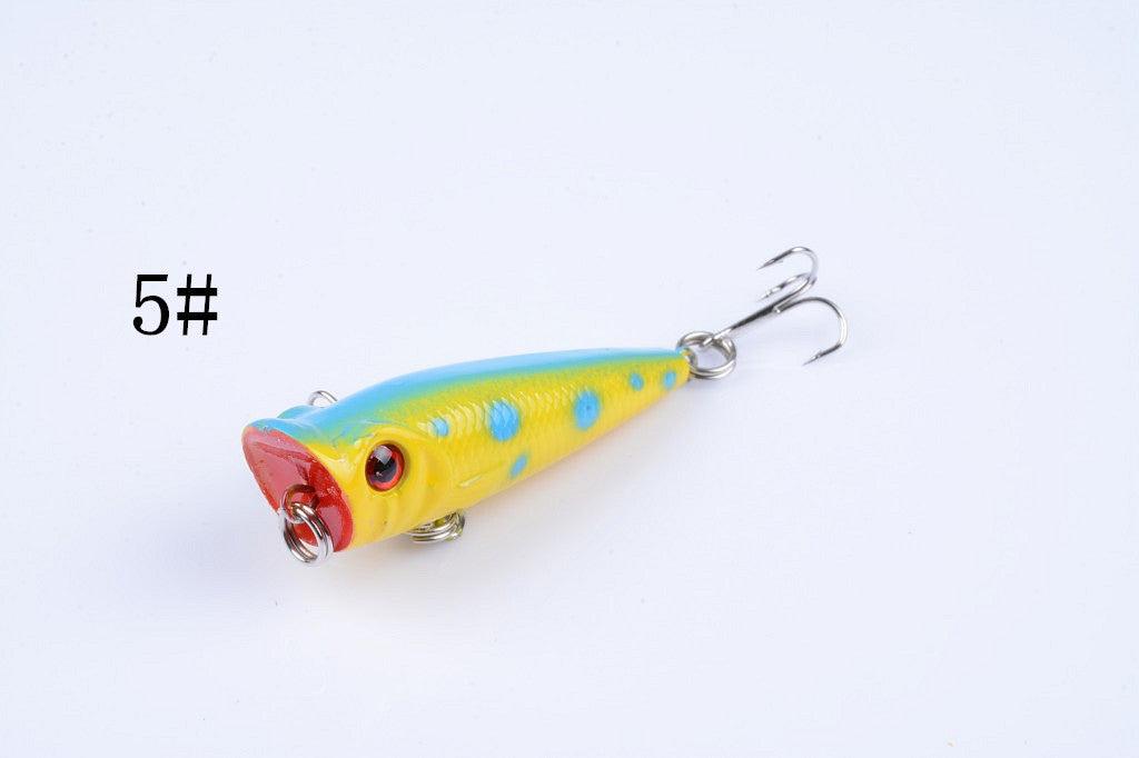 5X 5cm Popper Poppers Fishing Lure Lures Surface Tackle Fresh Saltwater - John Cootes