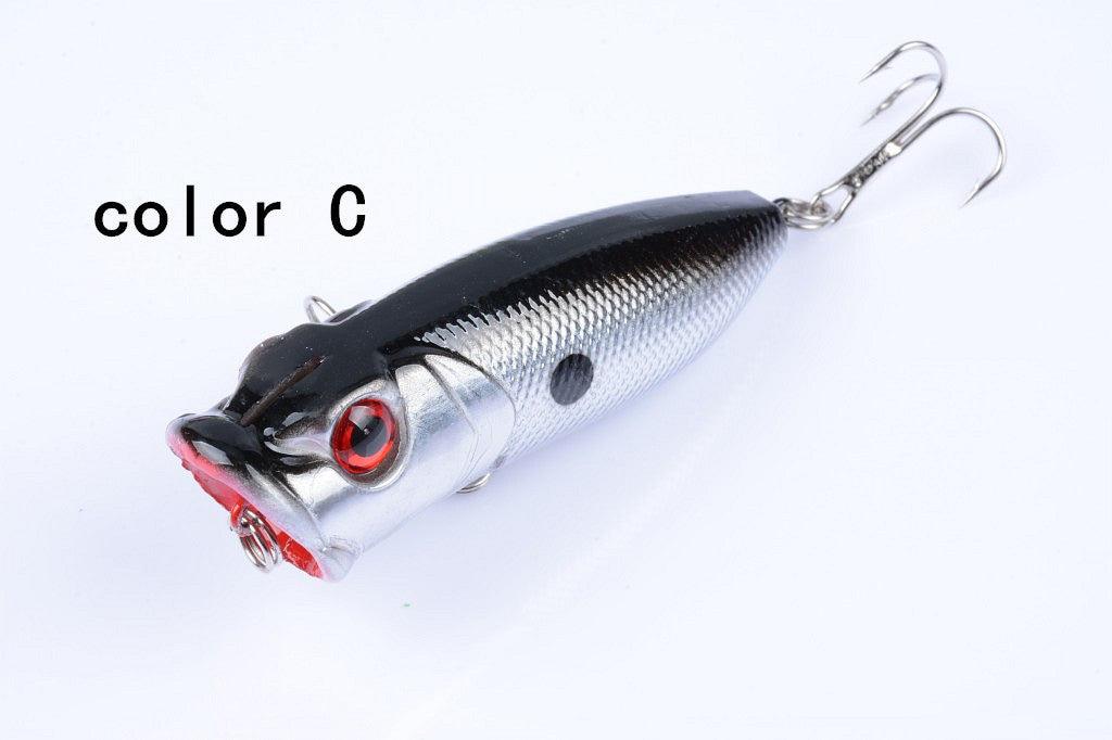 5X 6.5cm Popper Poppers Fishing Lure Lures Surface Tackle Fresh Saltwater - John Cootes