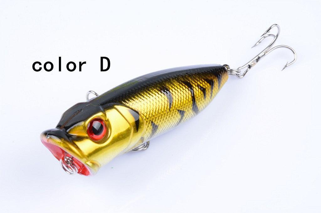 5X 6.5cm Popper Poppers Fishing Lure Lures Surface Tackle Fresh Saltwater - John Cootes