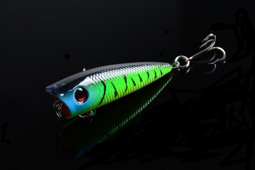 5X 6cm Popper Poppers Fishing Lure Lures Surface Tackle Fresh Saltwater - John Cootes
