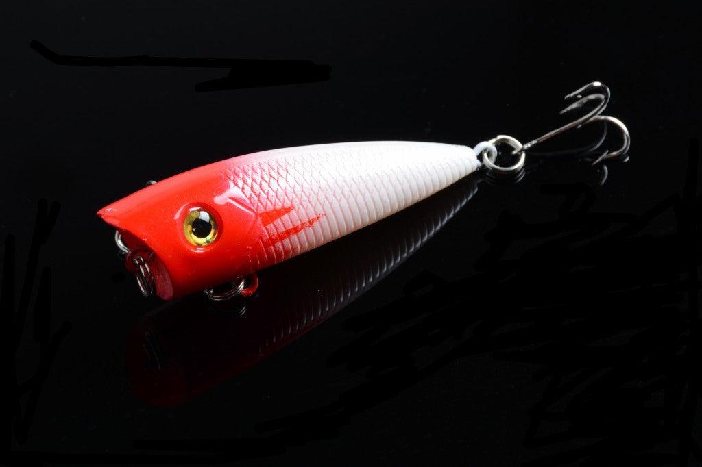 5X 6cm Popper Poppers Fishing Lure Lures Surface Tackle Fresh Saltwater - John Cootes