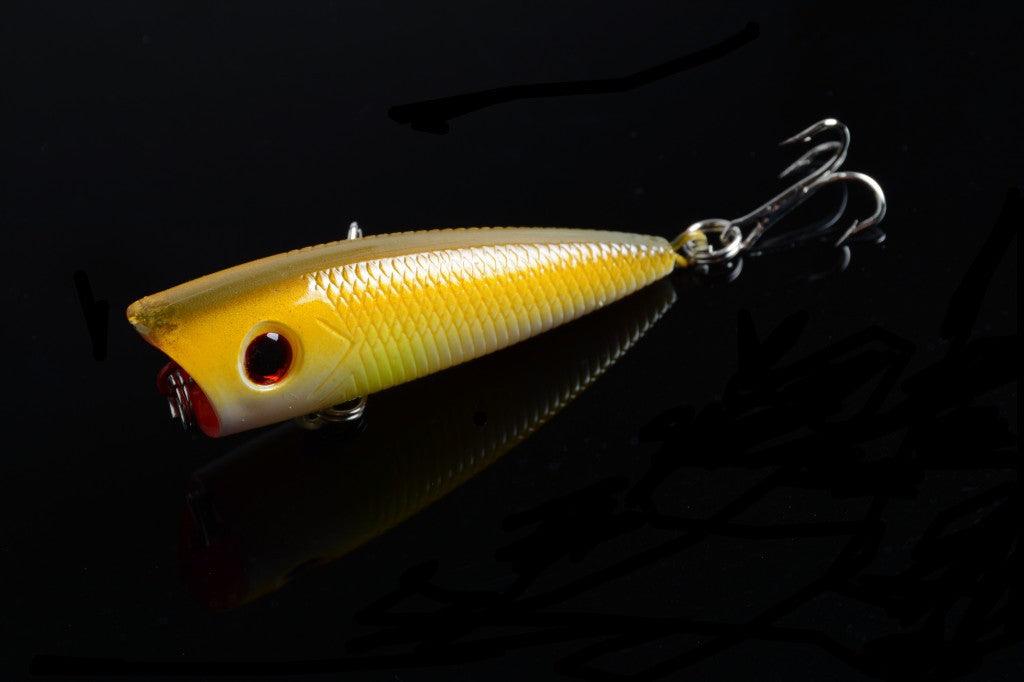 5X 6cm Popper Poppers Fishing Lure Lures Surface Tackle Fresh Saltwater - John Cootes