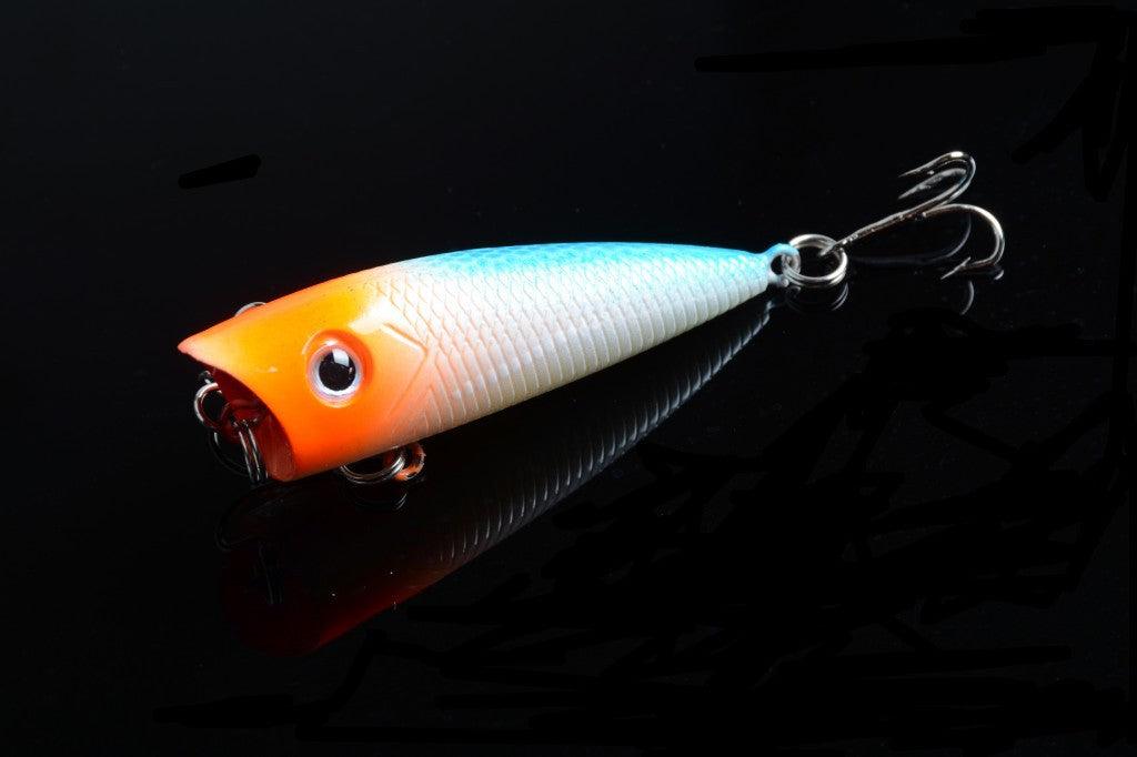 5X 6cm Popper Poppers Fishing Lure Lures Surface Tackle Fresh Saltwater - John Cootes