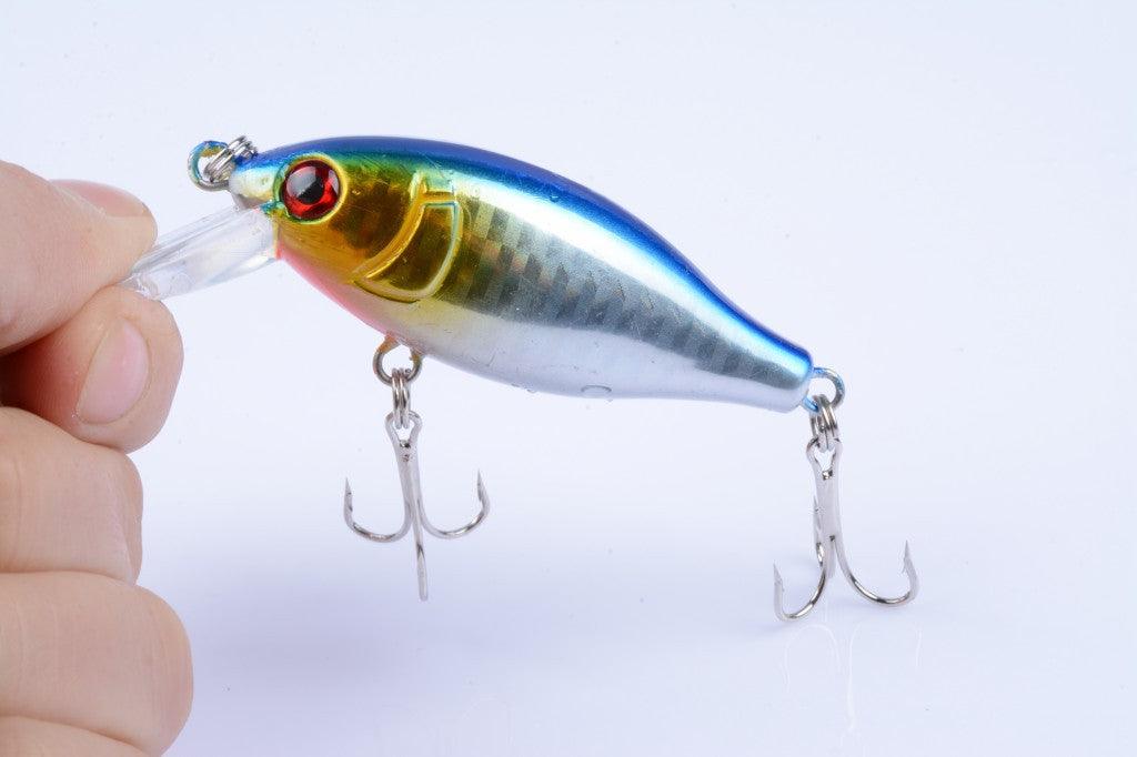 5x 7.5cm Popper Crank Bait Fishing Lure Lures Surface Tackle Saltwater - John Cootes