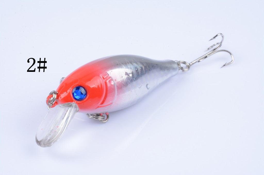 5x 7.5cm Popper Crank Bait Fishing Lure Lures Surface Tackle Saltwater - John Cootes