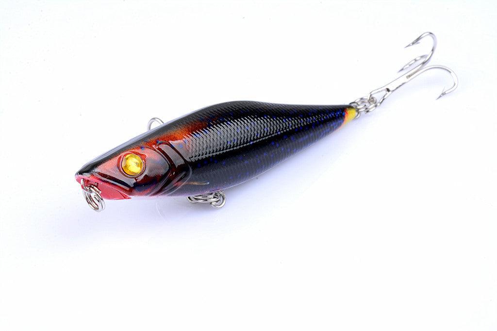 5X 7.5cm Popper Poppers Fishing Lure Lures Surface Tackle Fresh Saltwater - John Cootes