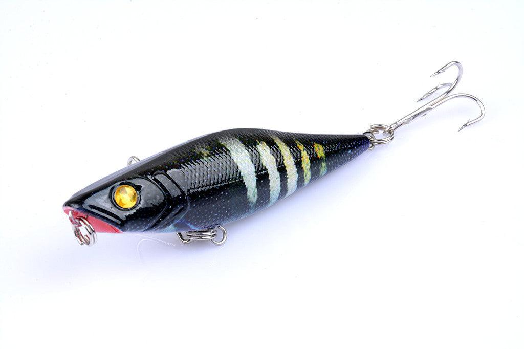 5X 7.5cm Popper Poppers Fishing Lure Lures Surface Tackle Fresh Saltwater - John Cootes