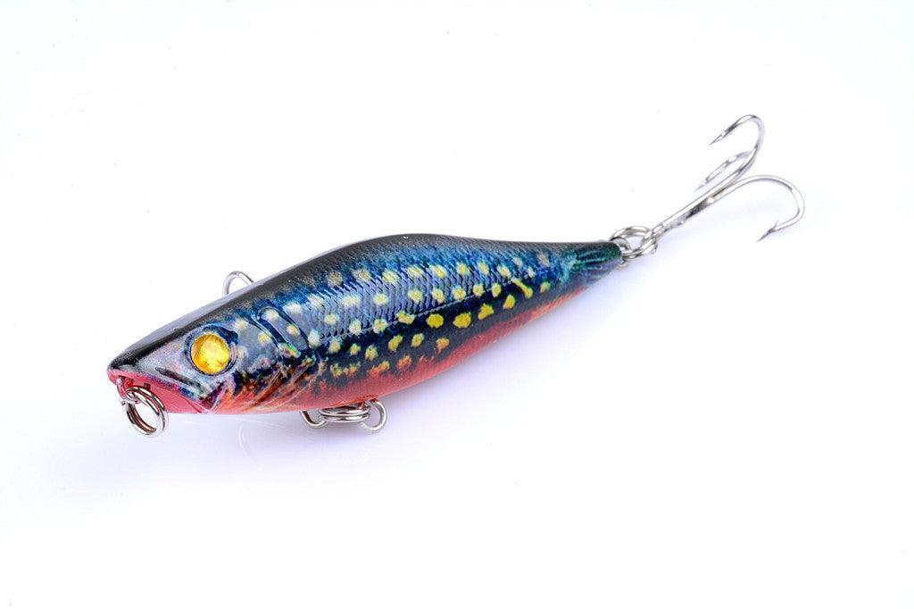 5X 7.5cm Popper Poppers Fishing Lure Lures Surface Tackle Fresh Saltwater - John Cootes