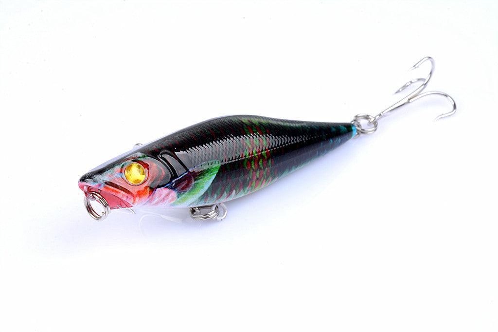 5X 7.5cm Popper Poppers Fishing Lure Lures Surface Tackle Fresh Saltwater - John Cootes