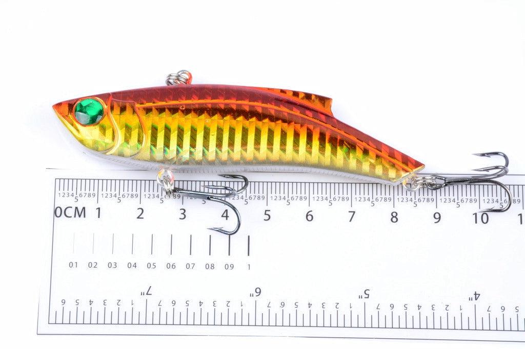 5x 9cm Vib Bait Fishing Lure Lures Hook Tackle Saltwater - John Cootes