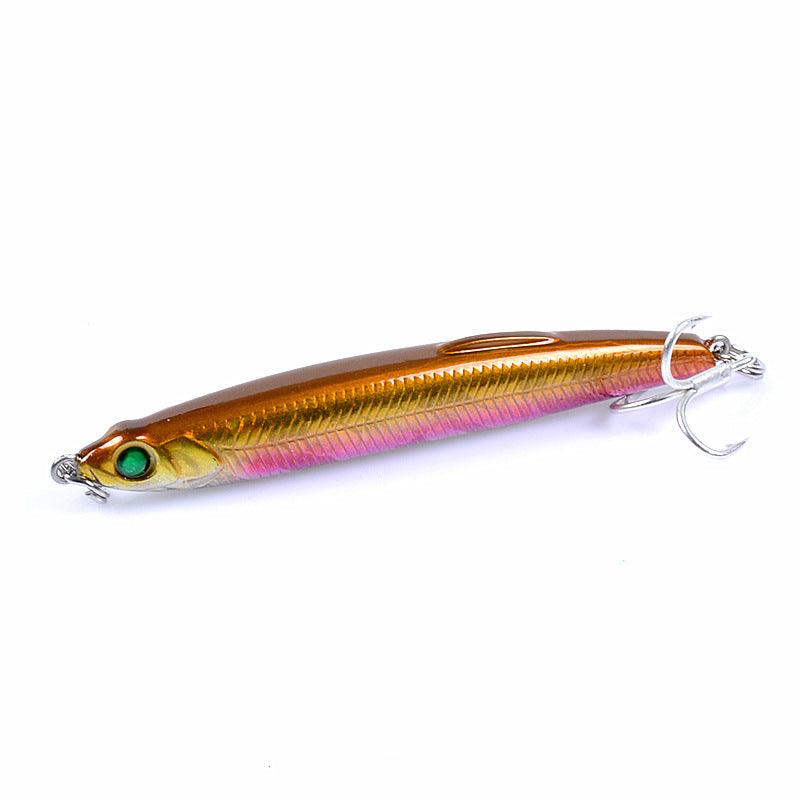 5x Pencil minnow 7.5cm Fishing Lure Lures Surface Tackle Fresh Saltwater - John Cootes