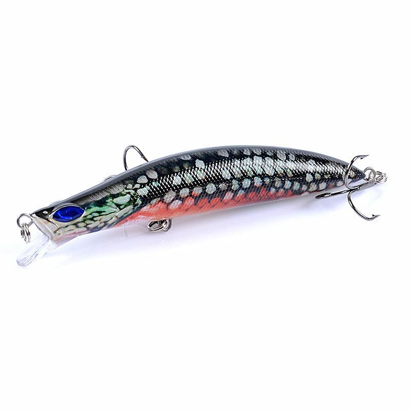 5X Popper Poppers 12.3cm Fishing Lure Lures Surface Tackle Fresh Saltwater - John Cootes