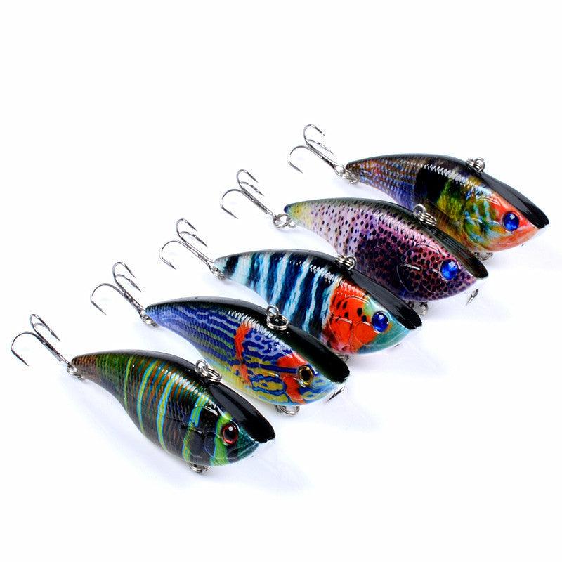 5X Popper Poppers Fishing Vib Lure Lures Surface Tackle Fresh Saltwater - John Cootes