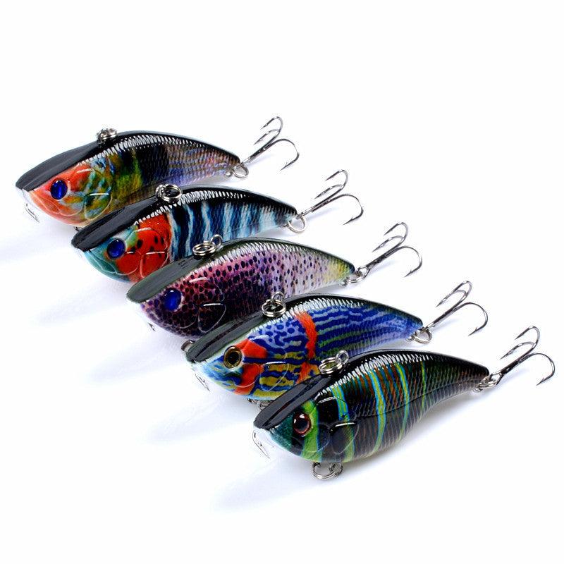 5X Popper Poppers Fishing Vib Lure Lures Surface Tackle Fresh Saltwater - John Cootes