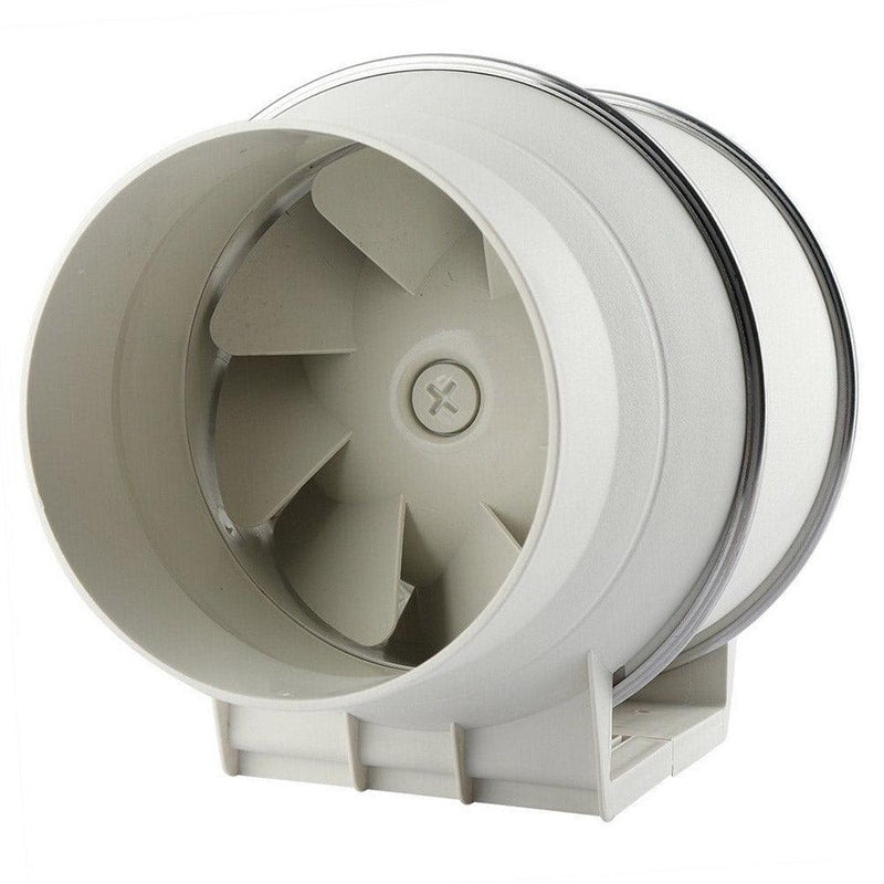 6" Inch Silent Extractor Fan Duct Hydroponic Inline Exhaust Vent Industrial - John Cootes