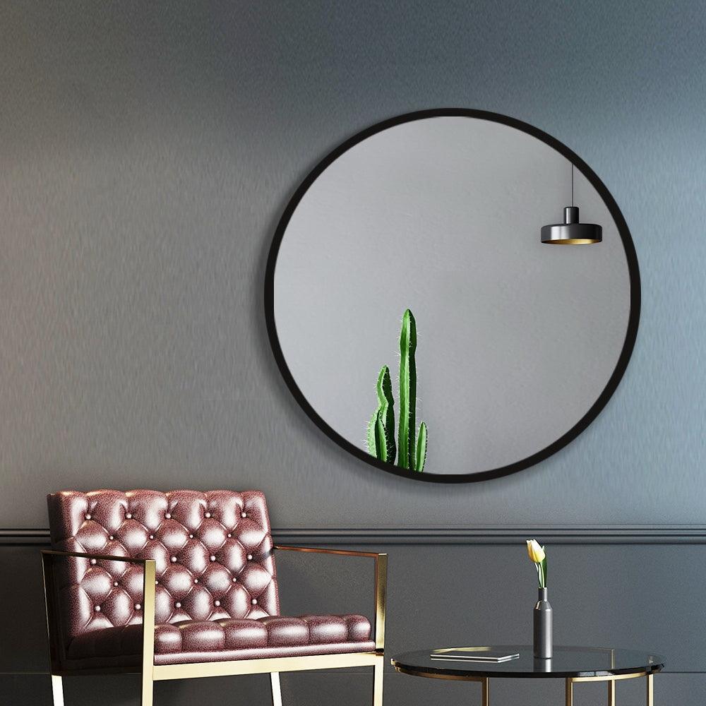 60cm Frameless Round Wall Mirror - John Cootes