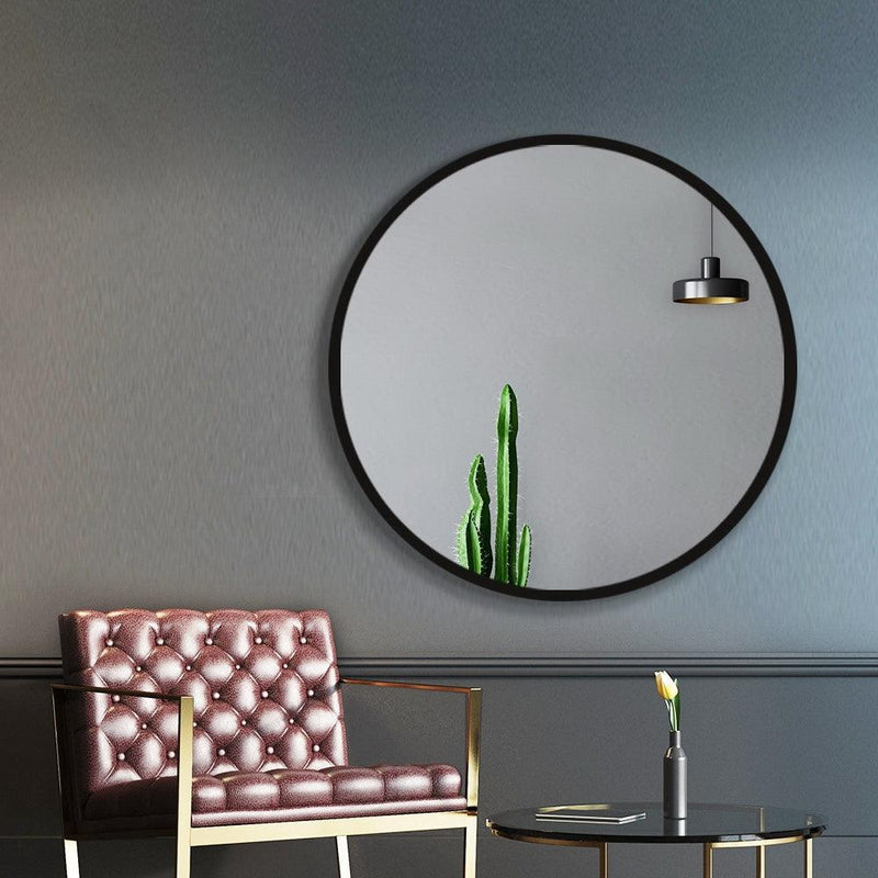 60cm Frameless Round Wall Mirror - John Cootes