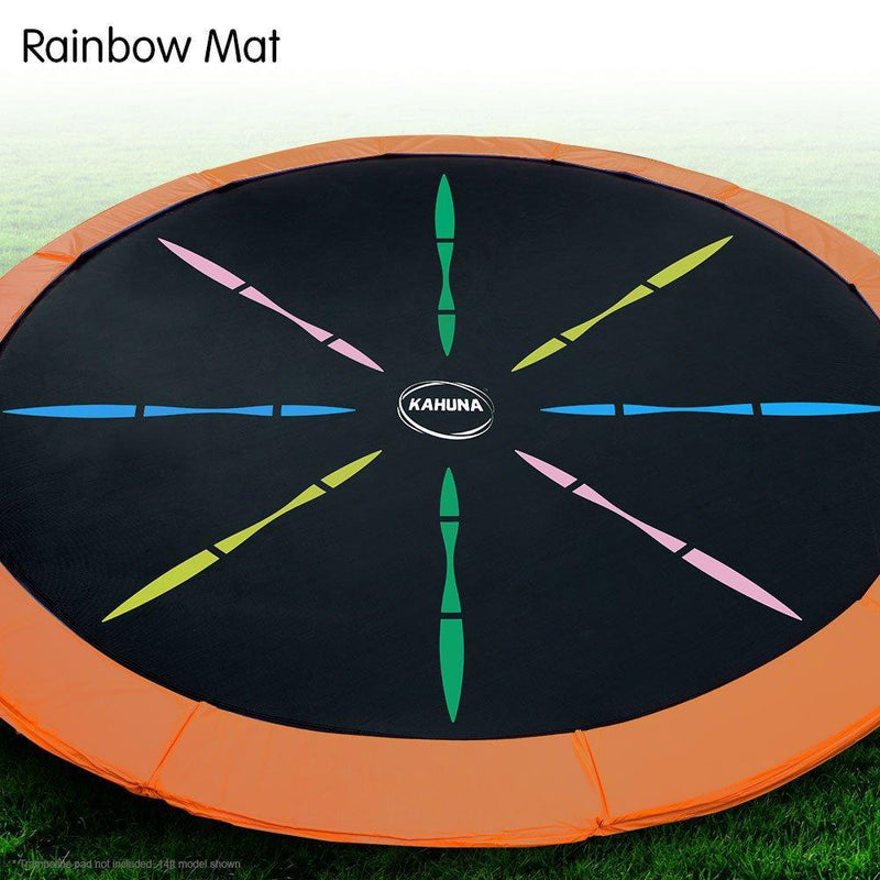 6ft Rainbow Trampoline Replacement Spring Mat - John Cootes