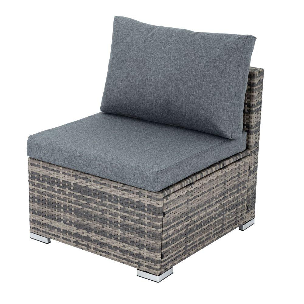 6PCS Outdoor Modular Lounge Sofa Coogee &#8211; Grey - John Cootes