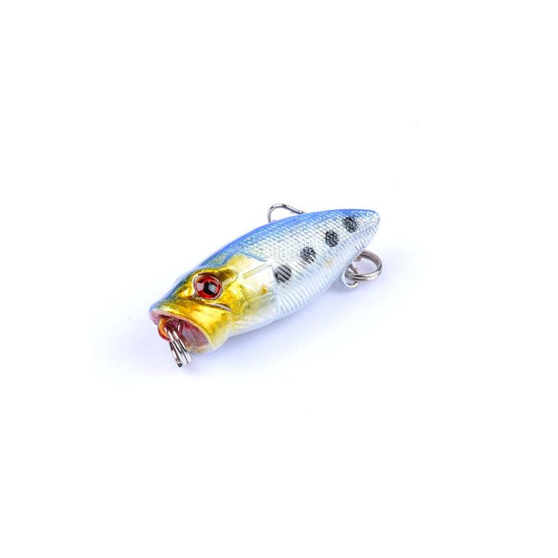 6X 3.5cm Popper Poppers Fishing Hard Lure Lures Surface Tackle Fresh Saltwater - John Cootes