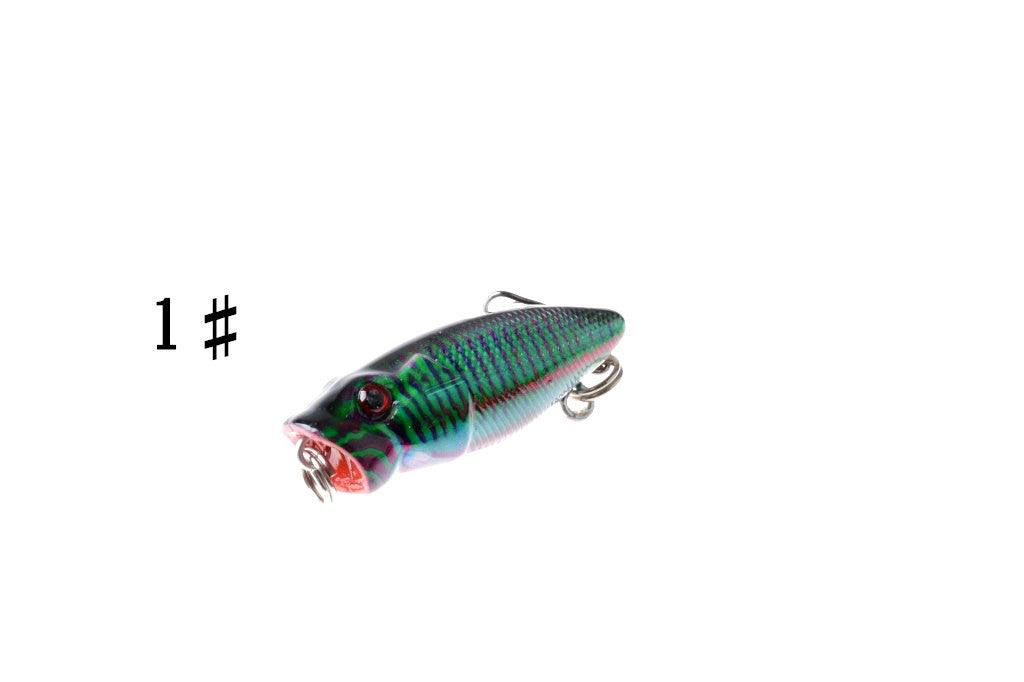 6X 3.5cm Popper Poppers Fishing Lure Lures Surface Tackle Fresh Saltwater - John Cootes