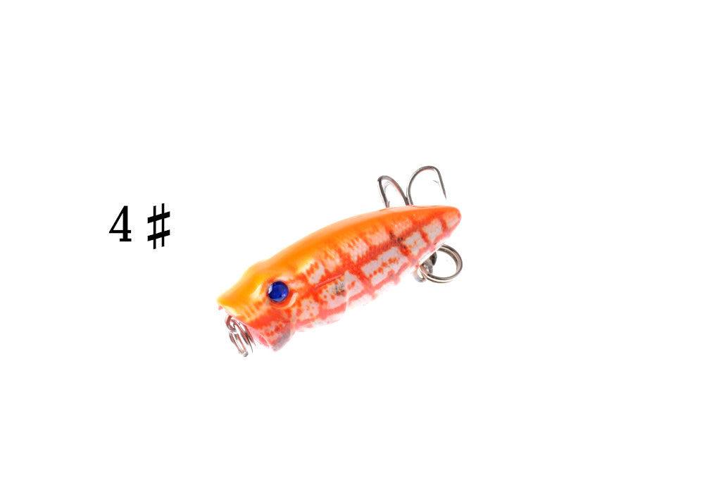6X 3.5cm Popper Poppers Fishing Lure Lures Surface Tackle Fresh Saltwater - John Cootes