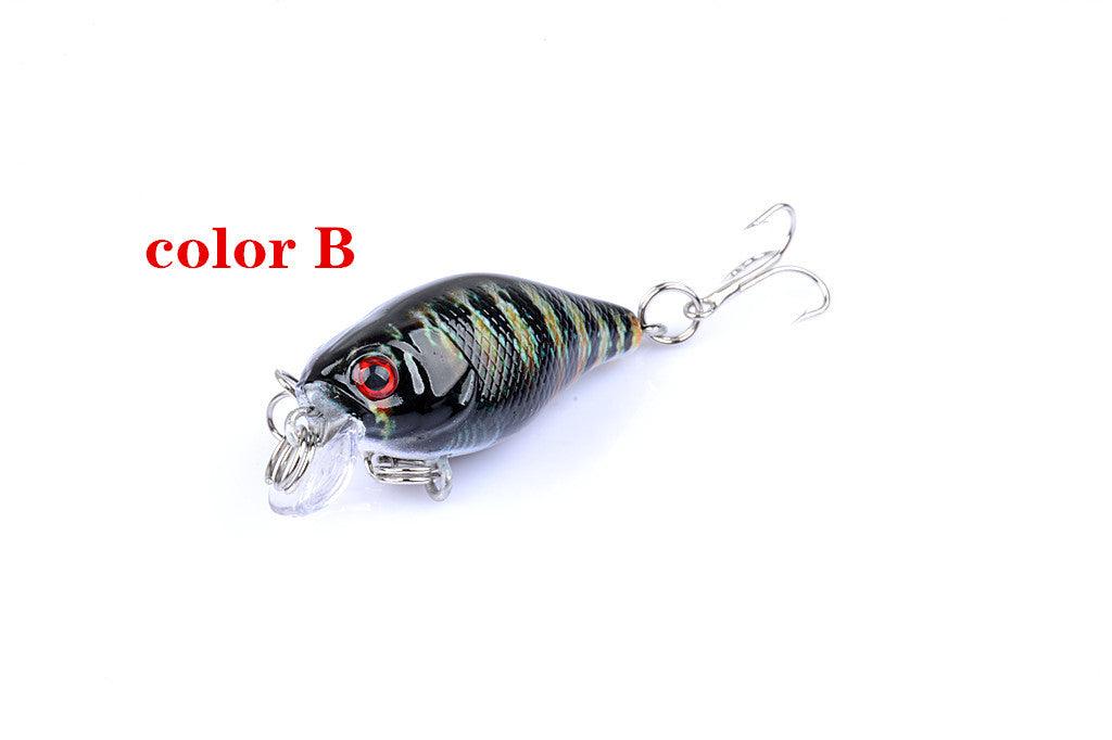 6x 4.3cm Popper Crank Bait Fishing Lure Lures Surface Tackle Saltwater - John Cootes