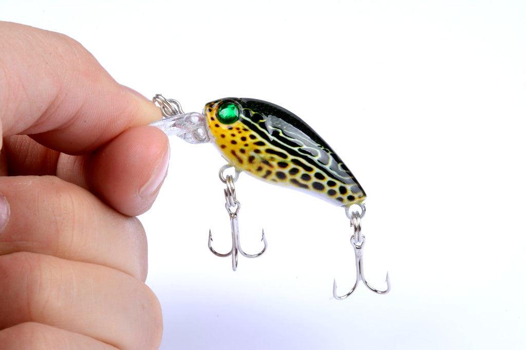 6x 4.5cm Popper Crank Bait Fishing Lure Lures Surface Tackle Saltwater - John Cootes