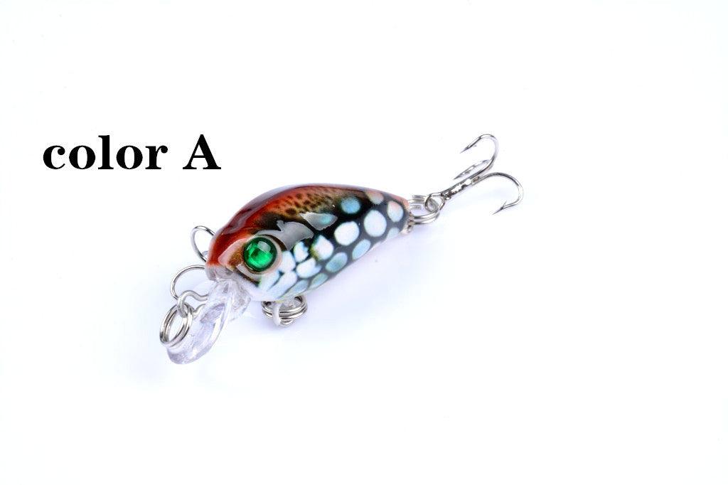 6x 4.5cm Popper Crank Bait Fishing Lure Lures Surface Tackle Saltwater - John Cootes