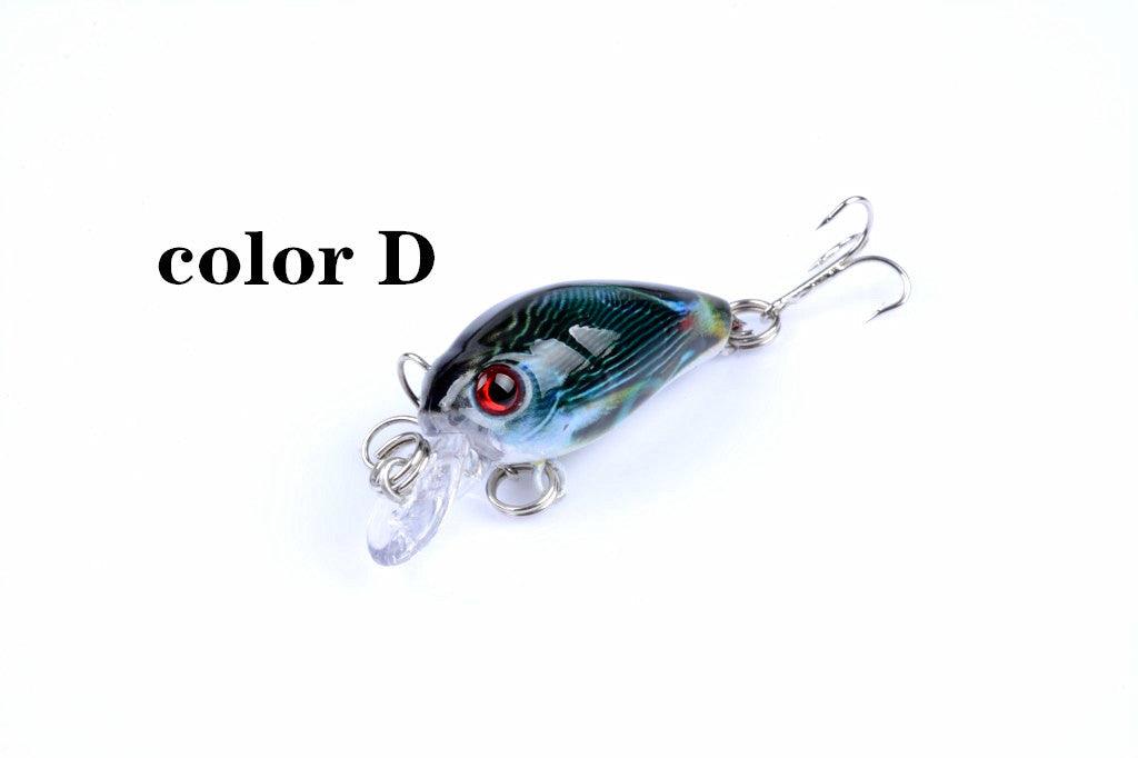 6x 4.5cm Popper Crank Bait Fishing Lure Lures Surface Tackle Saltwater - John Cootes